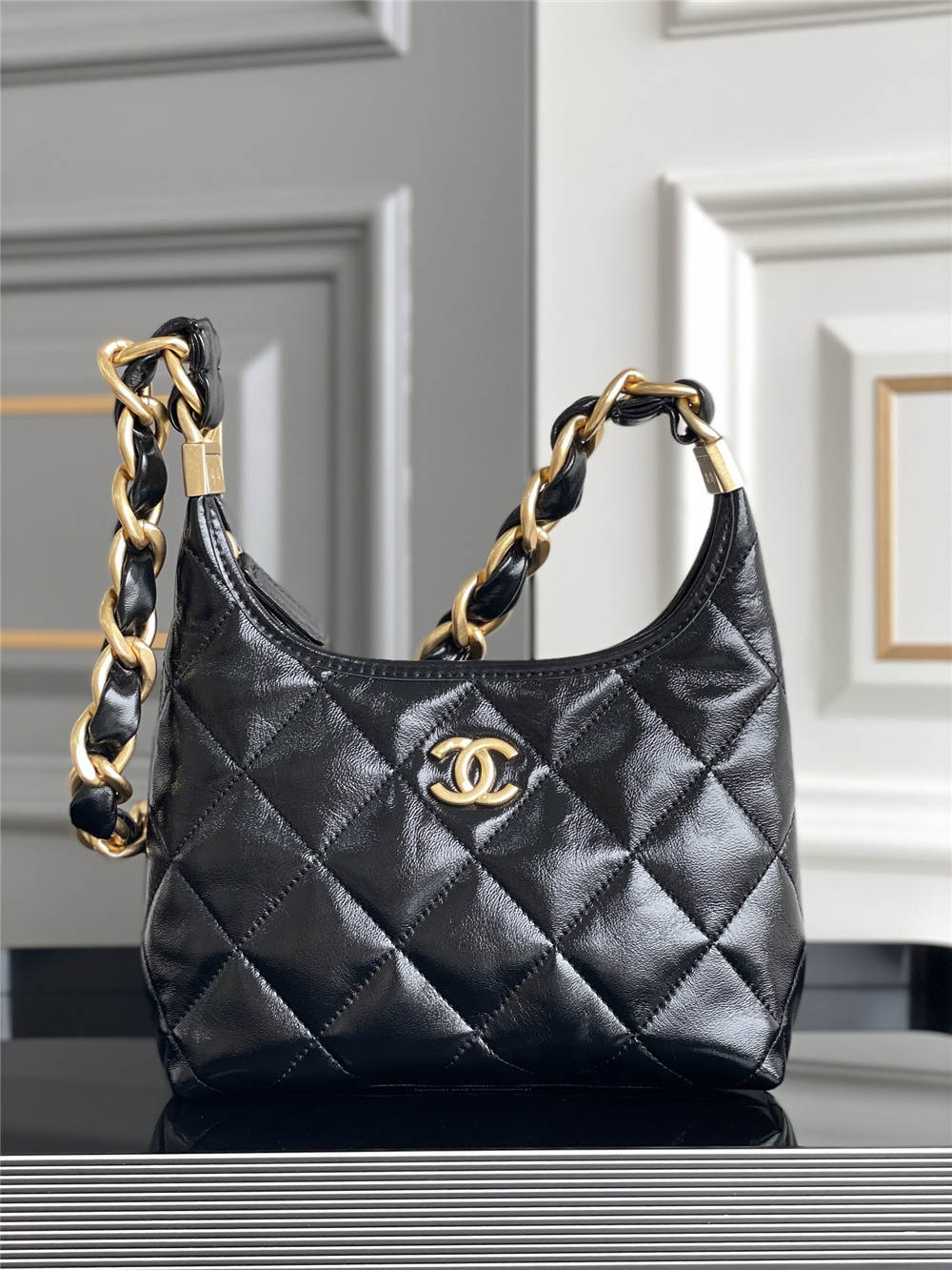 Chanel Bonaudo leather 22.5x19.5x8.5cm 2025 new 